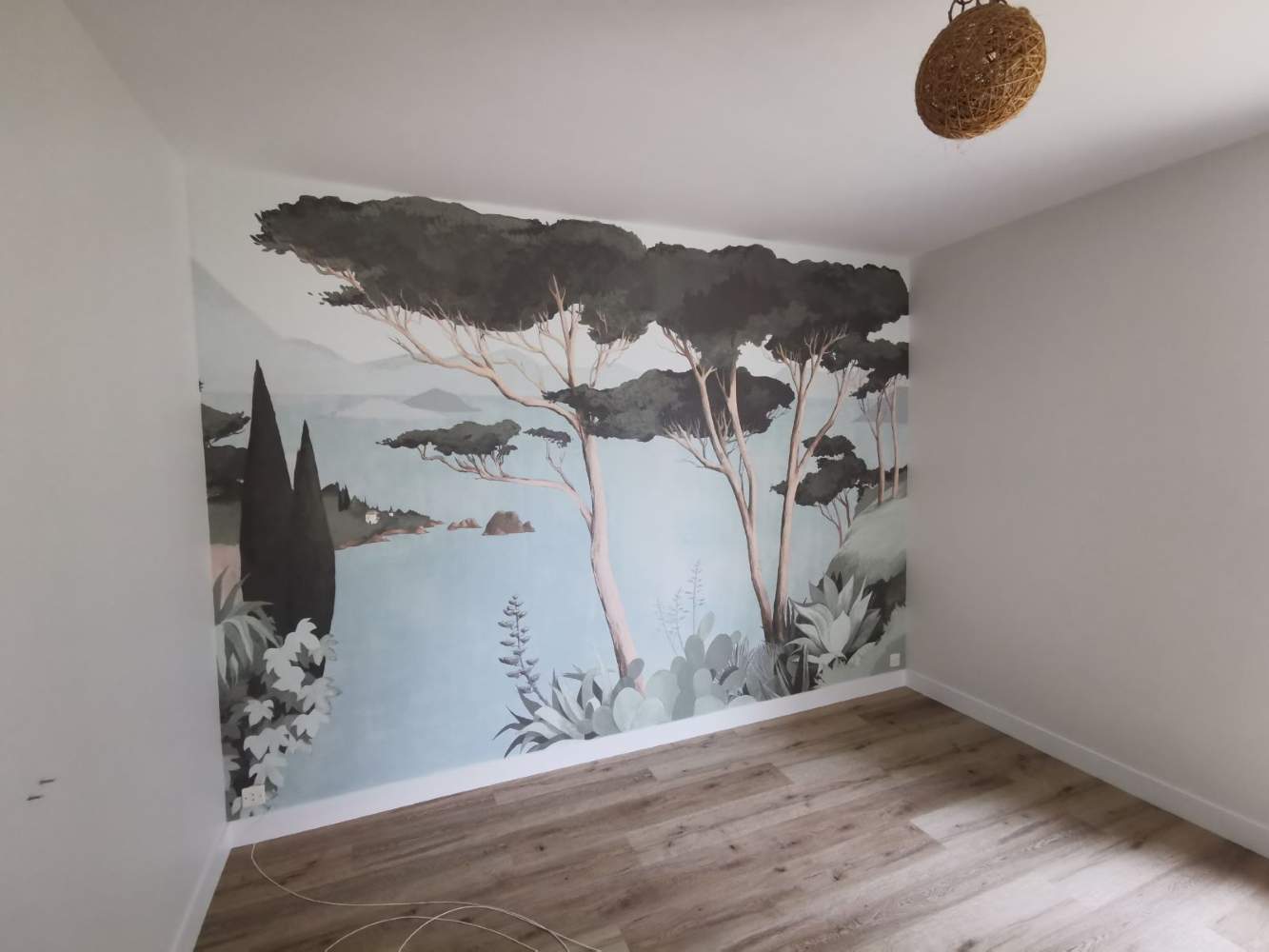 Un exemple de personnalisation murale par l'entreprise Tuzelet.