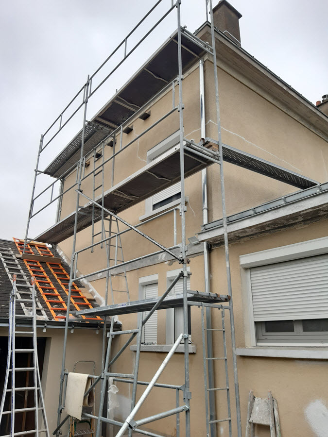 ravalement facade angers